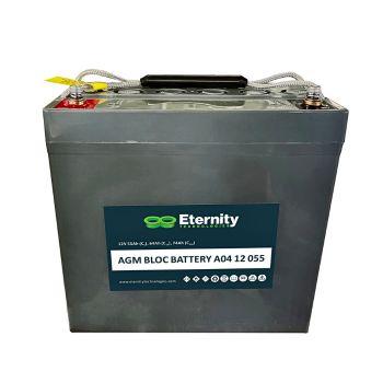 12V / 64Ah (C20) AGM Blei Akku, Eternity Technologies, A04 12 055