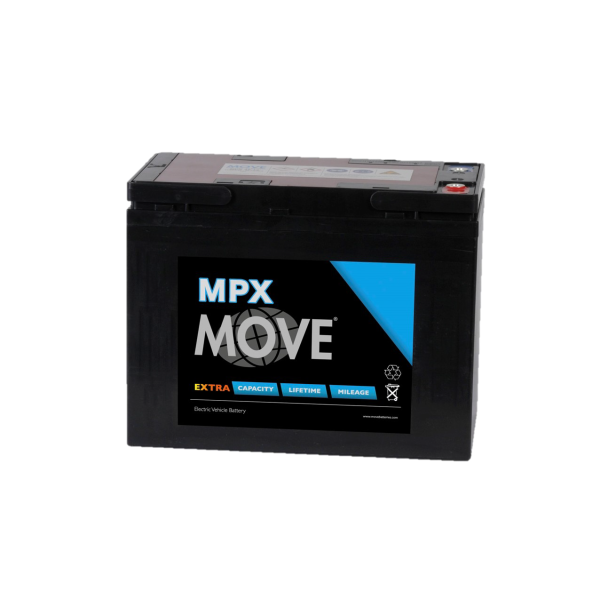 12V / 60Ah (C20) AGM Blei Akku, Move MPX 54-12